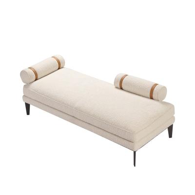 China Home furniture New modern design Luxury Chaise lounge chair with bolster Living Room Lounge Chair Leisure chair for sale