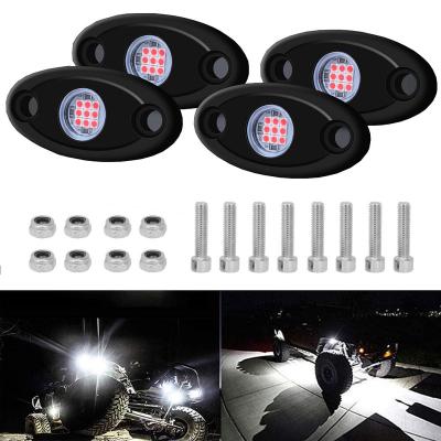 China High Quality Rock Rig Light Waterproof Single Color LED UTV Underbody Trail Lights for Truck UTV ATV SUV Car Off Road for sale