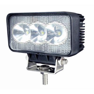 China Factory Price 9W Round Off-Road 4x4 Die-cast Aluminum Housing Truck Led Driving Work Light Fog IP68 Waterproof Lamp For Jeep Bumper SUV ATV for sale