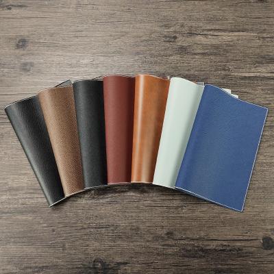 China Factory price a4/a5/a6 genuine leather book cover pen holder protector notebook cover with card holder for sale