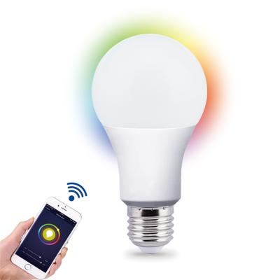 China Home Decor Tuya Google Smart Wireless Bulb Led Bulb 7W Control A60 LED Bulb Alexa E27 LED Wifi Bulb Music LED Lights TB84 RGB+C/W for sale