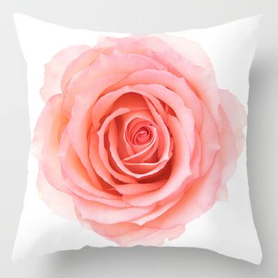 China Anti-static the pink bedside border pillow case of new INS feather pillow case home sofa pillow pillow cover for sale