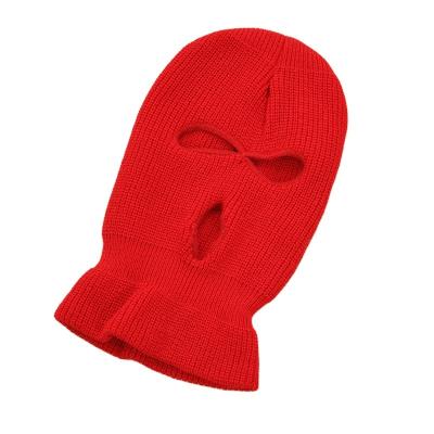 China Wholesale 2021 COMMON Winter Balaclava Windproof Hats For Cycling Men 3 Hole Full Face Ski Masks Cover Adult Face Hat for sale