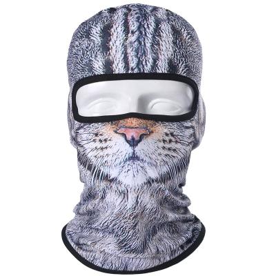 China 3D Cover 3D Quick Dry Magic Animal Printing Full Face Mask Anti UV Bandanas Scarf Headwear Balaclava Hat for sale