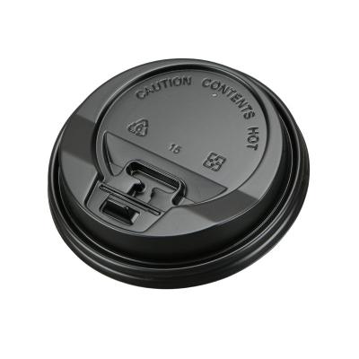 China Spill Non Leak Proof Customized Wholesale Disposable Coffee Milk Tea Lid Cover Take Away Cup Lid Use Degradable Hot Cold Drink for sale