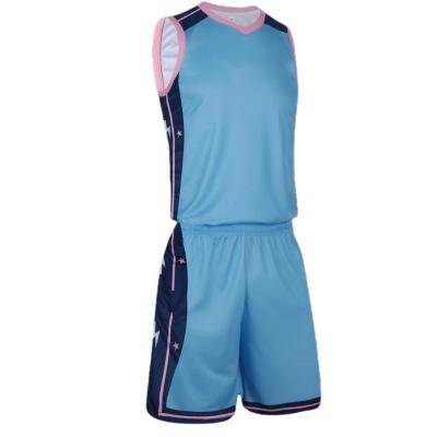 China Breathable Customize New Basketball Team Game Team Basketball Jersey Uniform Set for sale