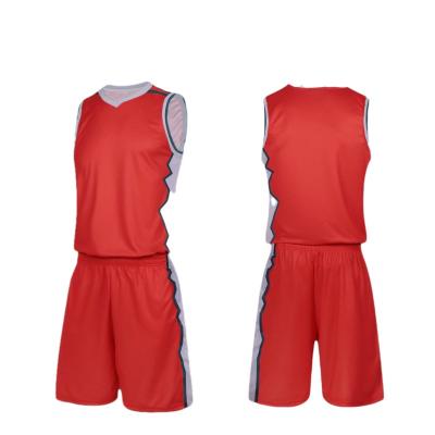 China Custom Team Sports Basketball Tank Top Sports Breathable Hot Selling Suit For Basketball for sale