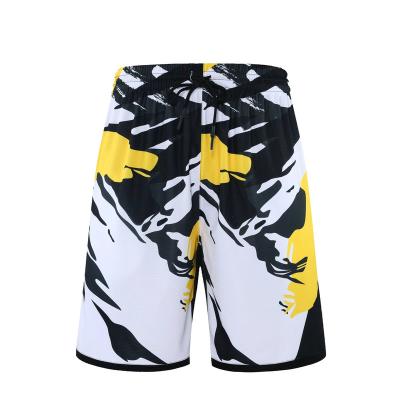 China Breathable Camouflage Design Wholesale Vintage Mesh Custom Mens Basketball Shorts for sale