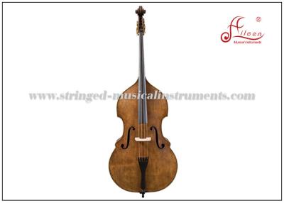 China Antique Style Brown 4 String Double Bass For Professional Musicians ISO9001 / CQM / TUV for sale