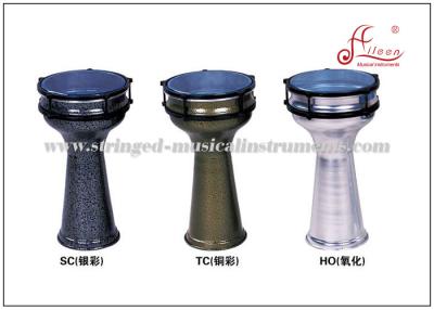 China Polvo de aluminio del color de los instrumentos musicales de la percusión de Darbuka del turco cubierto en venta