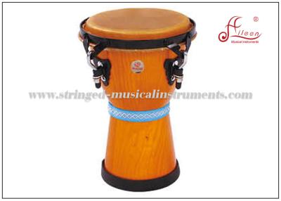 Cina L'Africano di legno Djembe della percussione tamburella gli strumenti musicali 8