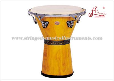 China Los instrumentos musicales Djembe de la percusión de madera blanca de dos capas de Toon teclean ISO9001/CQM en venta