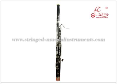 China Woodwind Musical Instruments Glossy Black C Key 27 Keys ABS Bassoon for sale