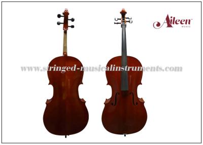 China El ébano cupo todo el violoncelo moderado flameado Solidwood del instrumento musical con el violoncelo de la llama en venta