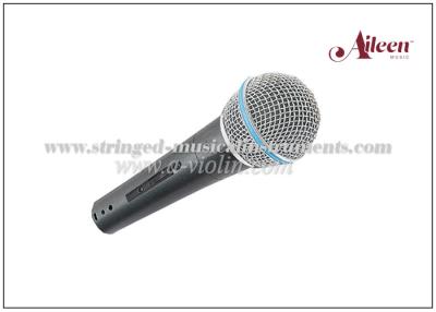 China ISO9001 Audio PA Systems Moving coil 4m Cable Uni - directivity Wired Metal Microphone for sale