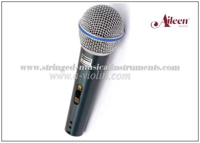 China Professional Moving coil Metal Body Sensitivity Uni - directivity MIC Wired Microphone for sale