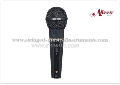 China Professional Sensitivity Plastic MIC Metal Wired Microphone / Handheld Microphone for sale