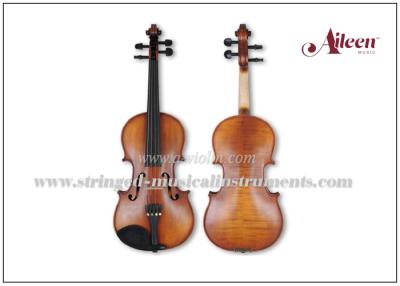 China Middle Grade Flame Back Metal Tailpiece Moderate Violin Musical Instrument for sale