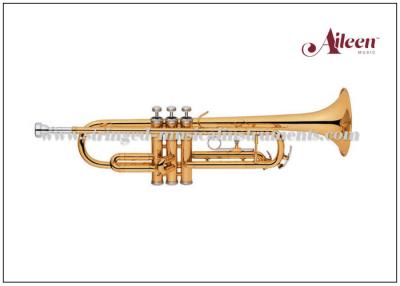 China Instrumento musical de la trompeta profesional del instrumento musical del Bb con el caso superior en venta