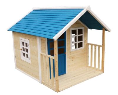 China Wholesale Outdoor Construction Lumber Easy Safe Kids Cubby Assembly House Easy Assembled Wooden Playhouse On Sale for sale