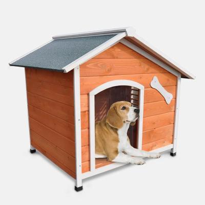 China New Large Outdoor Cheap Wooden Dog House Wooden Dog Kennel Quality-Assuredly Sustainable for sale