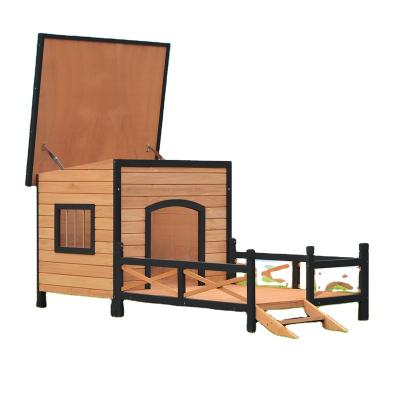 China Durable Dog Villa Indoor & Outdoor Strong Pet Design Wooden Establishments for sale