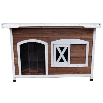 China Viable the most popular outdoor antiseptic and durable wooden doghouse for sale