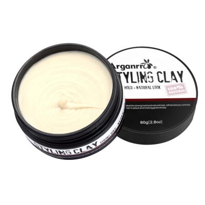 China Organic Custom Logo Mens Hair Styling Molding Paste Organic Matte Finish Matte Clay for sale