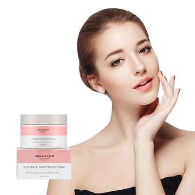 China Skin Revitalizer Glow It All Brand Private Label Custom Moisturizing Facial Massage Whitening Cream Brighten Skin for sale