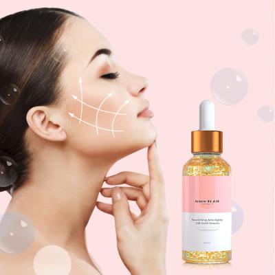 China Skin Revitalizer Glow It All Brand Improve Skin Dullness & Relieve Dark Circles Vitamin C Hyraluronic Face Serum Private Label for sale