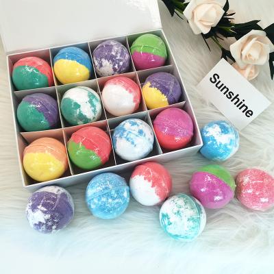 China Moisture Factory Bath Bomb Luxury Children's Bath Bombs With Oil Gift Boxes For Wholesale Bath Bombs South Africa for sale