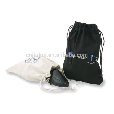 China Wholesale Rope Handle China Supplier Cotton Fabric Drawstring Dust Bag Shoe Bag for sale