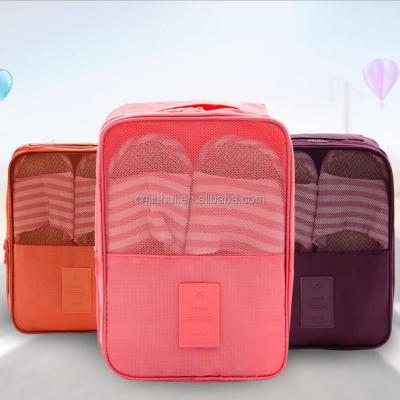 China Outdoor Waterproof Portable Shoe Bag Wholesale Travel Shoe Storage Bag for sale