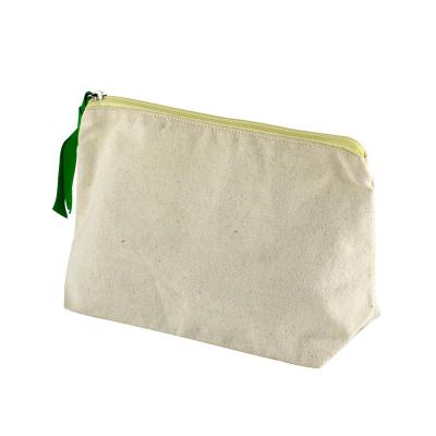 China Durable And Reusable BSCI Certified Recycled RPET Makes Up Cosmetic Bag With Zipper for sale