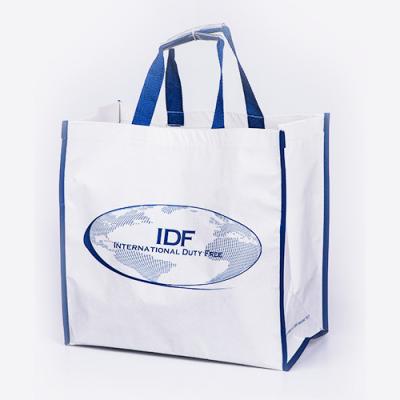 China Recycled BSCI Certified RPET Top Grade Recycled Shopping Bag for sale