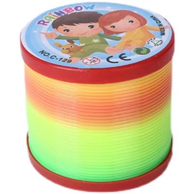 China Children's Toys Colorful Funny Circle Plastic Magic Rainbow For Kids for sale