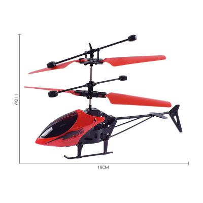 China Handheld RC Model Flying Mini Induction Airplanes Remote Control Helicopter For Kids for sale