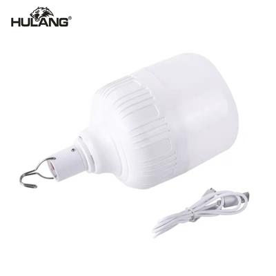 China Portable Rechargeable Sports Stadiums B22 E27 3600mAh 18w Battery Charging LED Emergency Light Bulb for sale