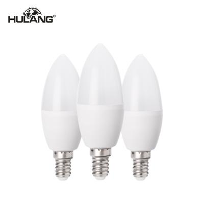 China Indoor lighting CE/Rohs B22/e27 3w/4w/5w led candle bulb for sale