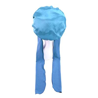 China Hot Selling Striped Wholesale Women Silky Satin Cowls With Tie Band for sale