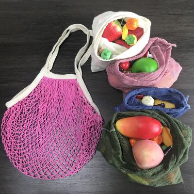 China Handled Shopping Storage Fruit Vegetable Biodegradable Toys Tank Tote Reuseable Storage Bags for sale