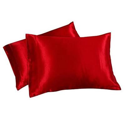 China hotel hot sale cheap custom silk satin pillowcase for hair and skin for sale