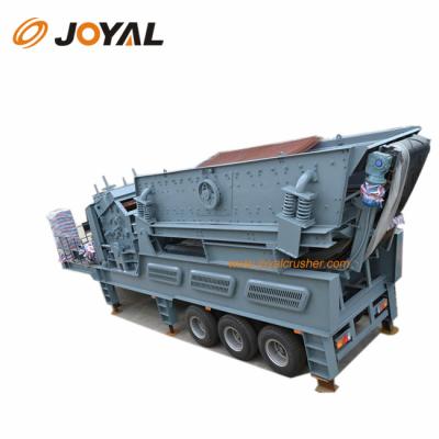 China 2018 Joyal High Efficiency Mobile Stone Crusher Machine Mobile Stone Crusher Canton Cone Mining Crusher for sale