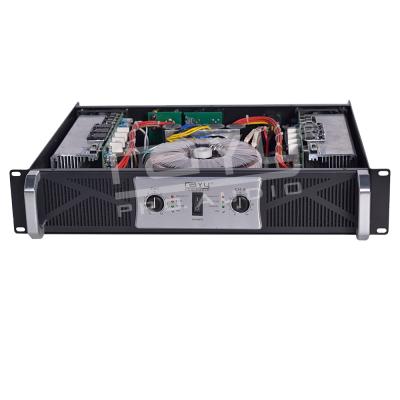 China Theater Class H 2-Channel High Power Professinal Power Amplifier with 2*400w for sale