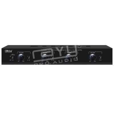 China 4 Channel High Power Audio Stereo Speaker Selector W/Volume Control for sale