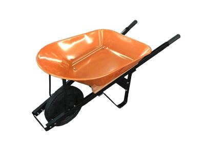 China Metal Garden Single Wheel Wheelbarrow for sale