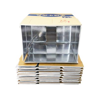 China Recycled Materials Wholesale Custom Thermal Insulated Cooler Food Box With Insulated Storage Shipping Fridge for sale