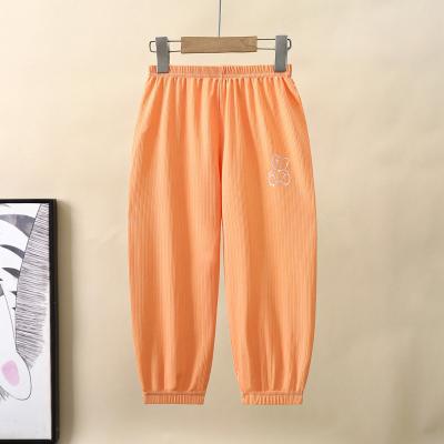 China Fade Proof Wholesale Summer Multicolor High Quality Children's Lantern Pants Air Conditioning Casual Mosquito Repellent Pants Sports Panties for sale