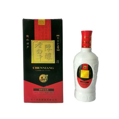 China Cheap China Beverage Liquor and Ceramic Bottled Sorghum Distilled Liquor 500ml for sale