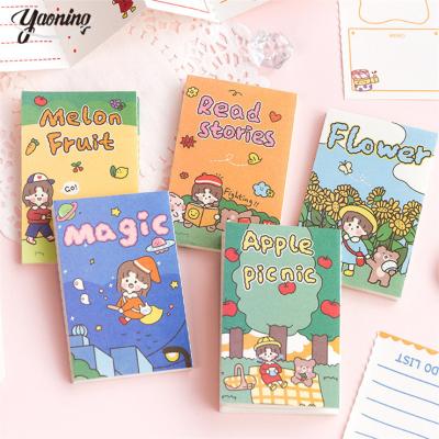 China Self-Adhesive Hungary 2023 New design kawaii stationery,Business Gifts Cheap 32 sheets multi functional kawaii cartoon mini folded sticky note for sale